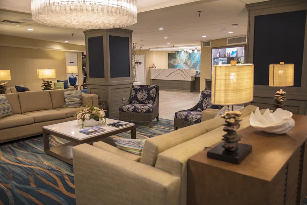 Lobby sitting area