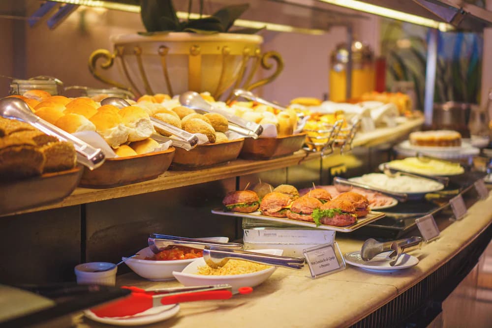 Breakfast buffet