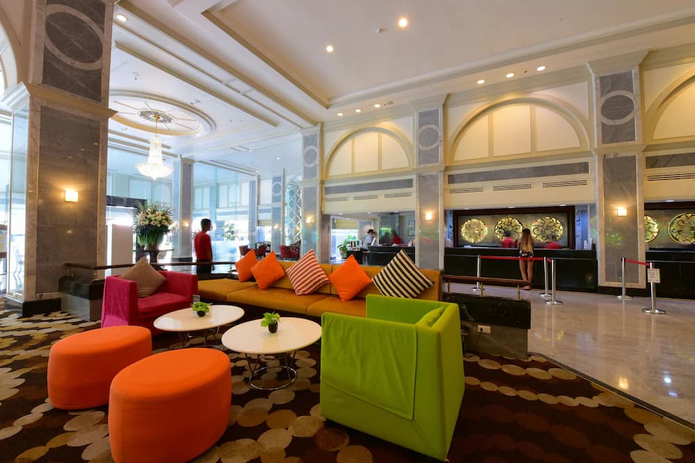 Lobby sitting area