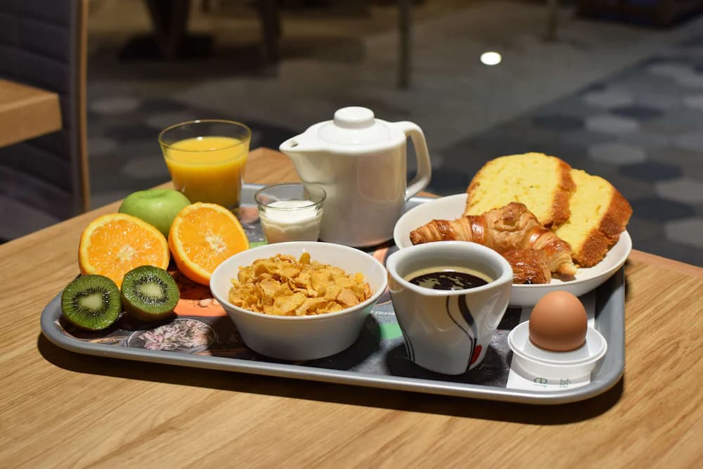 Breakfast area
