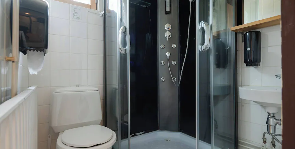 Shared bathroom