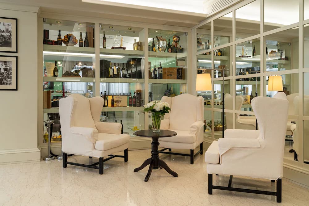 Lobby sitting area