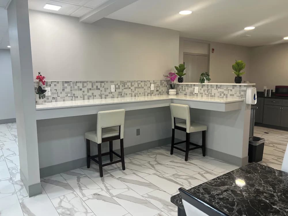 Breakfast area