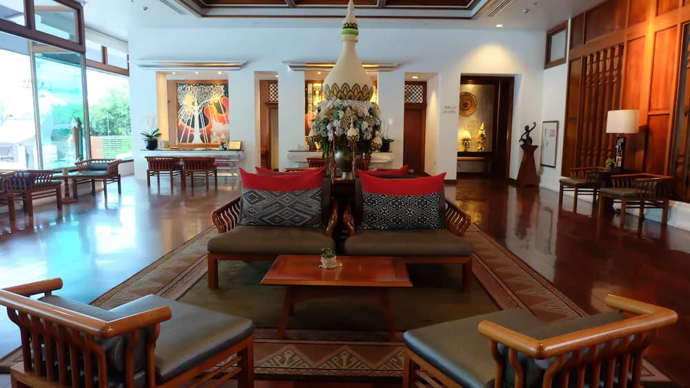 Lobby sitting area