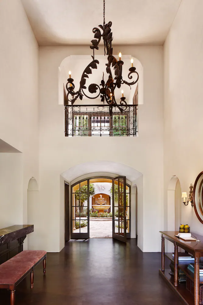 Interior entrance