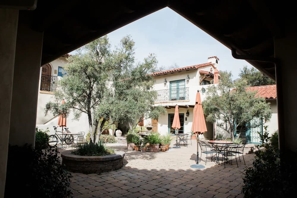 Courtyard view