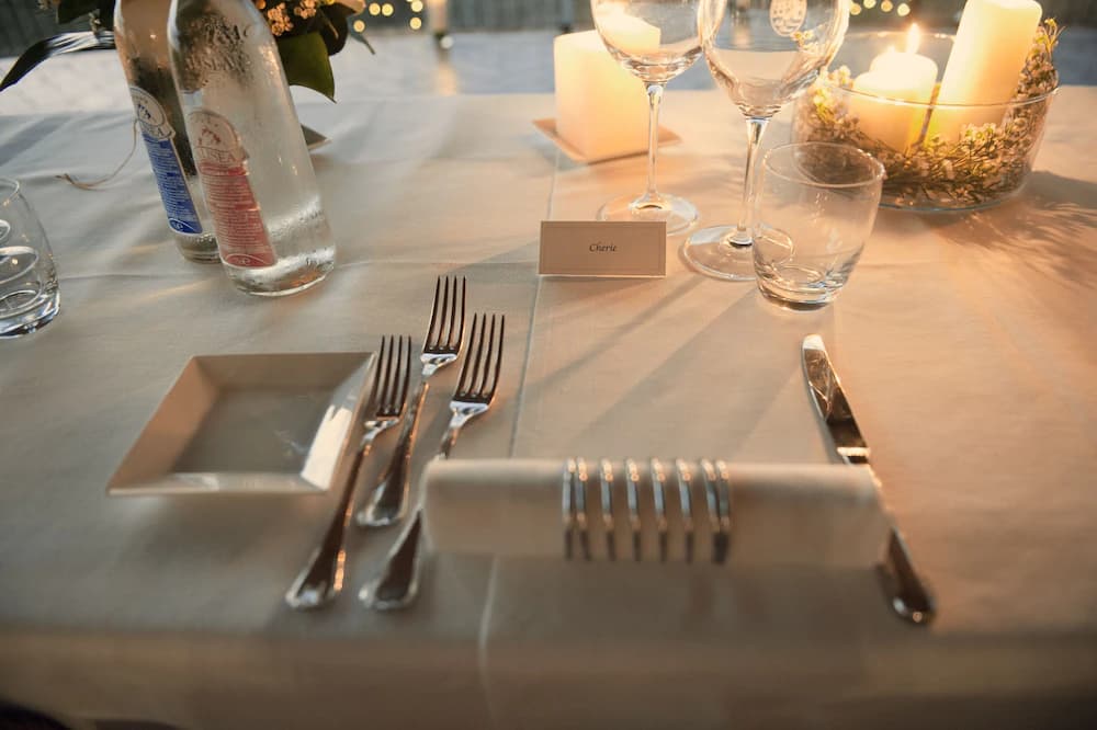 Couples dining