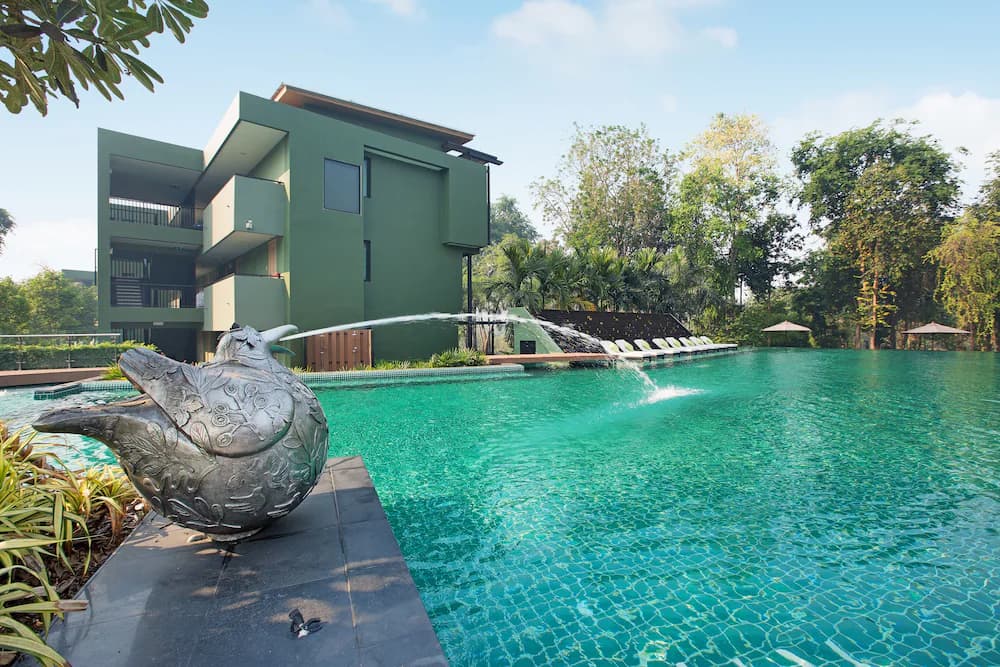 Outdoor pool