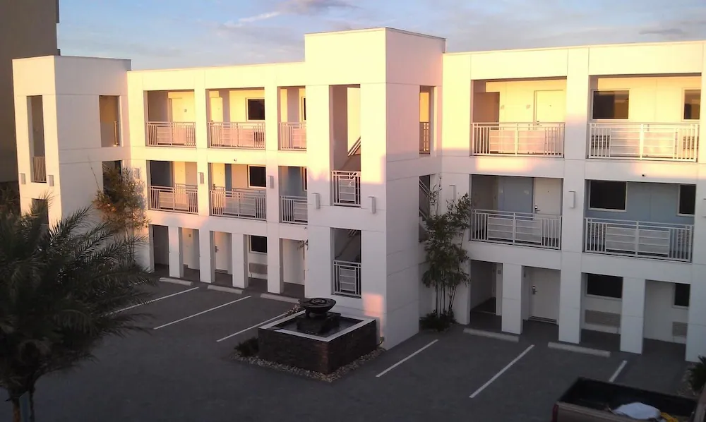 Front of property - evening/night