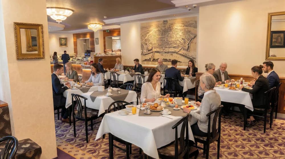 Breakfast area