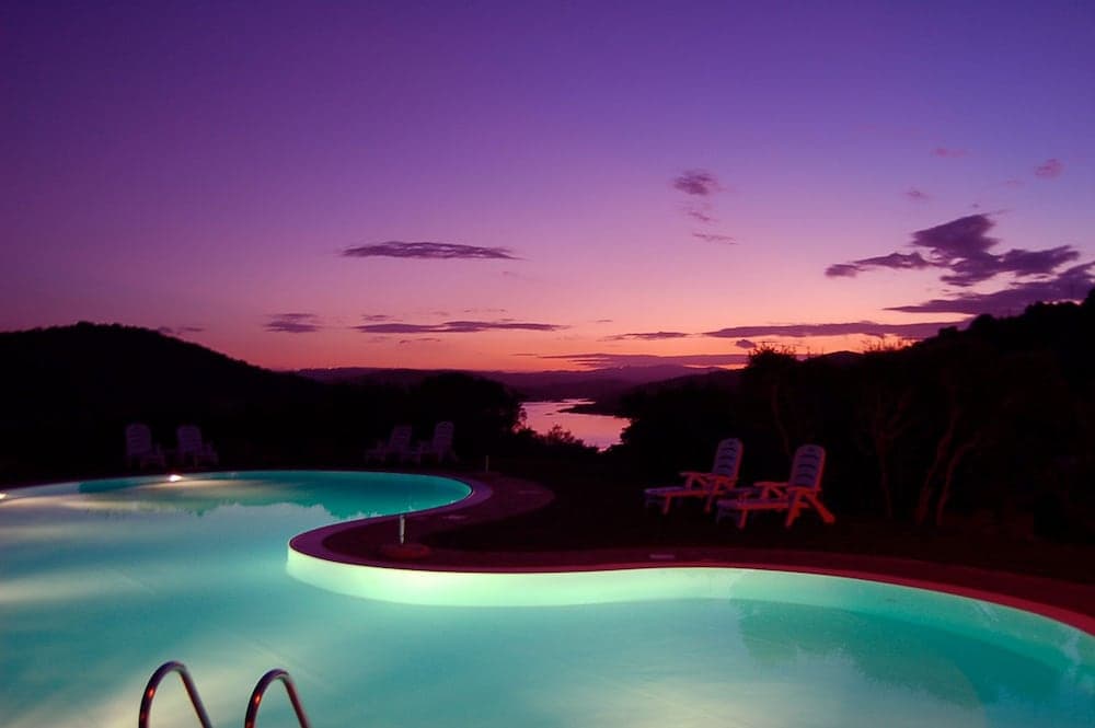 Rooftop pool