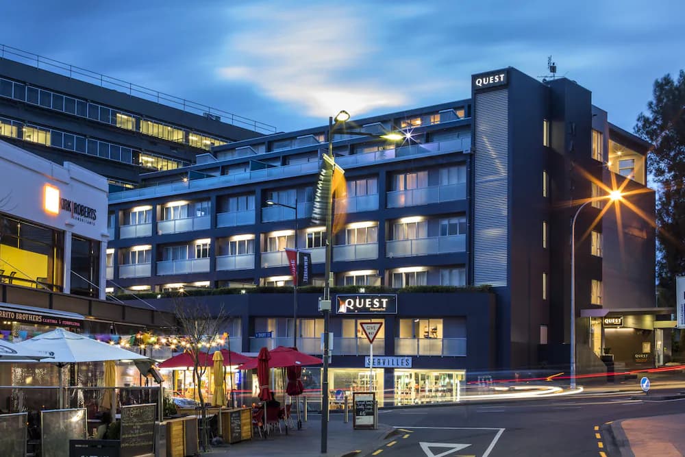 Front of property - evening/night