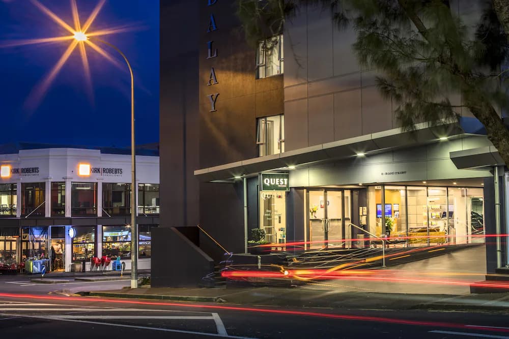 Front of property - evening/night