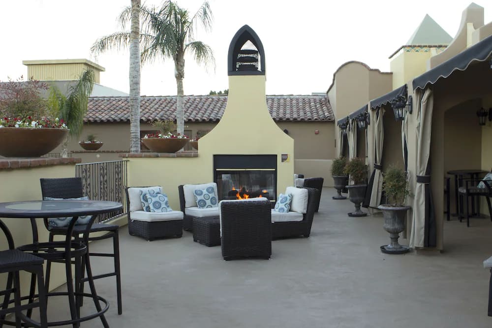 Courtyard view