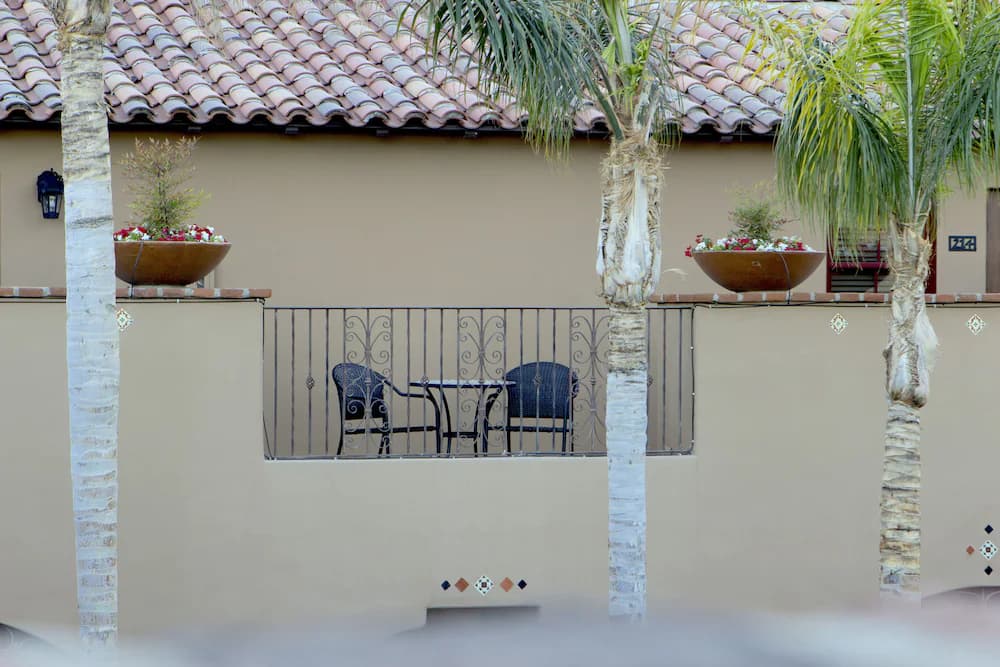 Courtyard view
