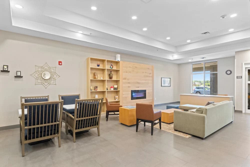 Lobby sitting area