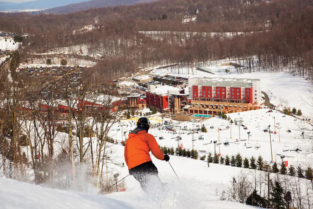 Skiing