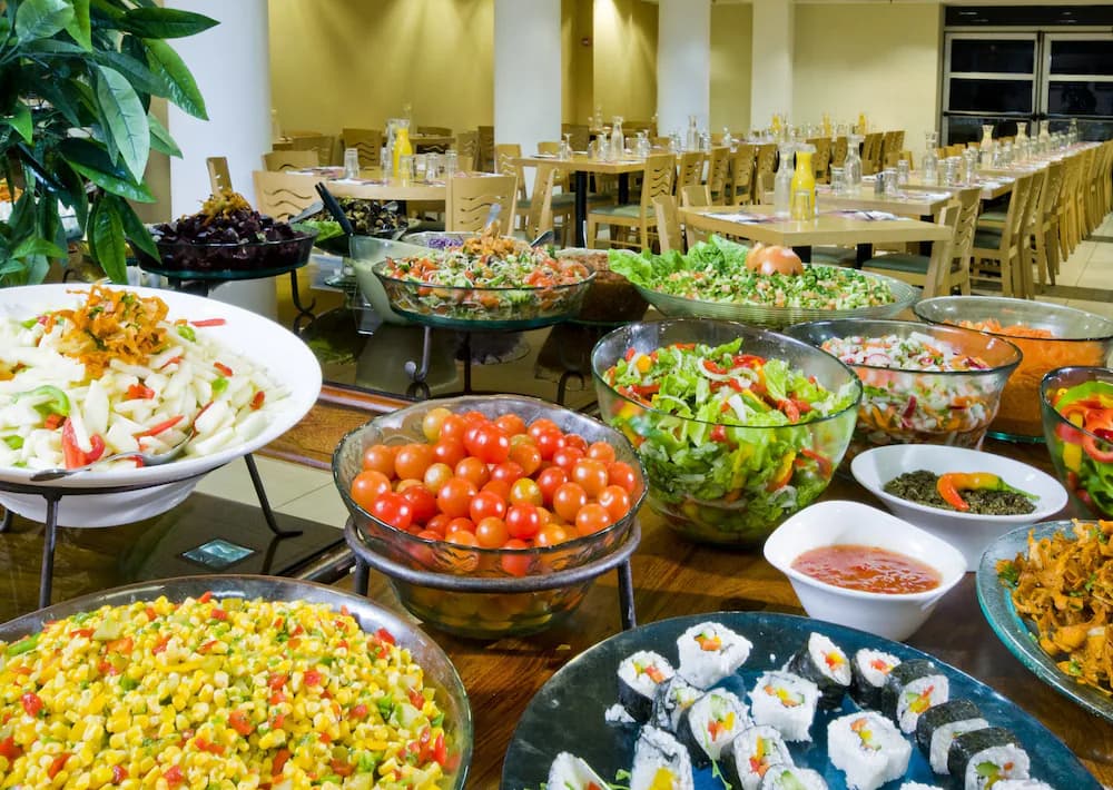 Breakfast buffet