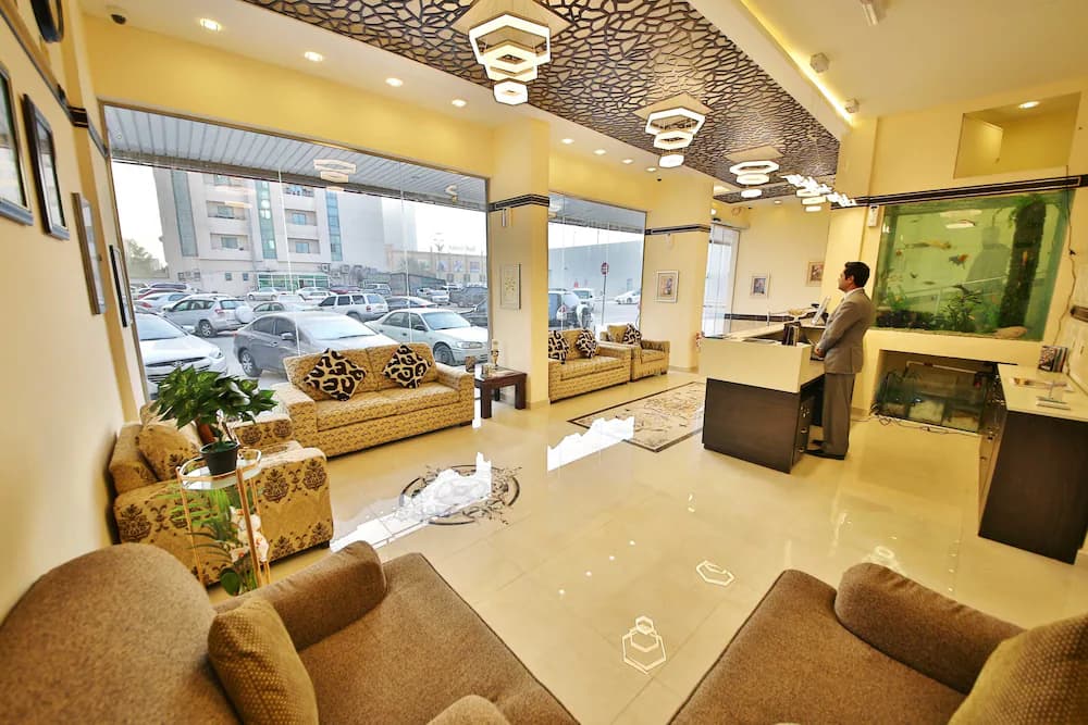 Lobby sitting area