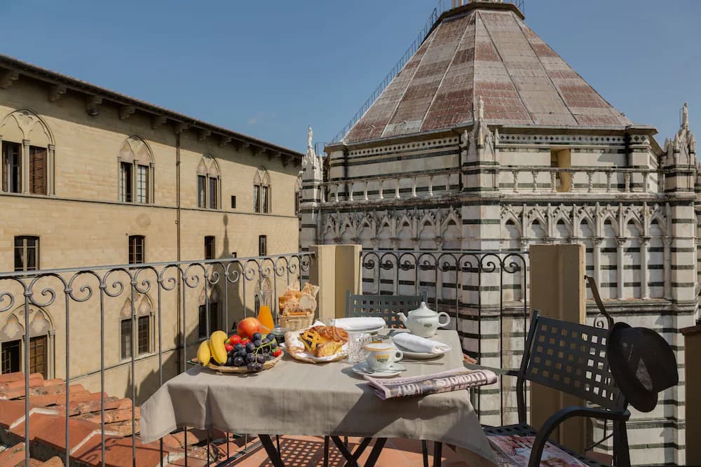 Rooftop terrace