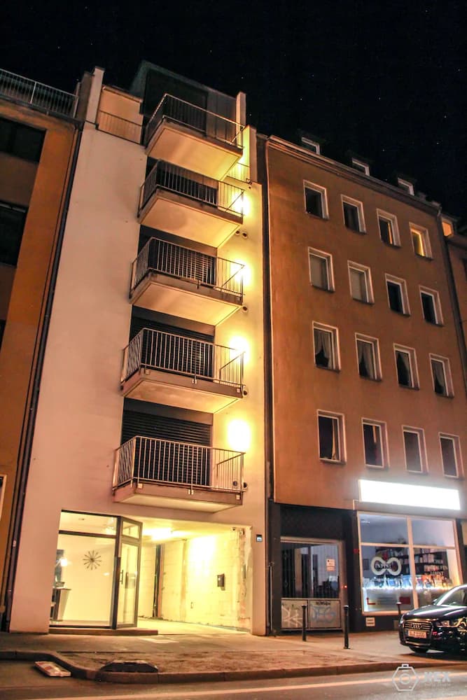Front of property - evening/night
