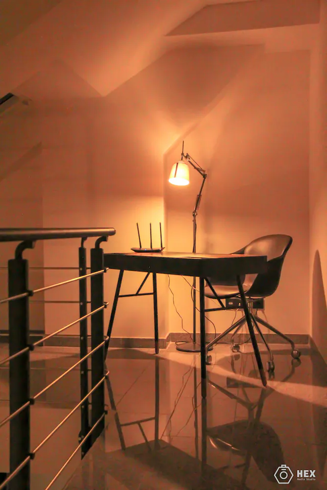 In-room business center