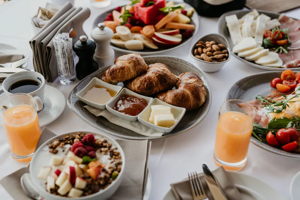 Breakfast area