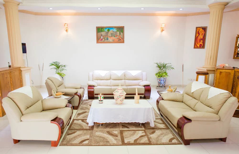 Lobby sitting area