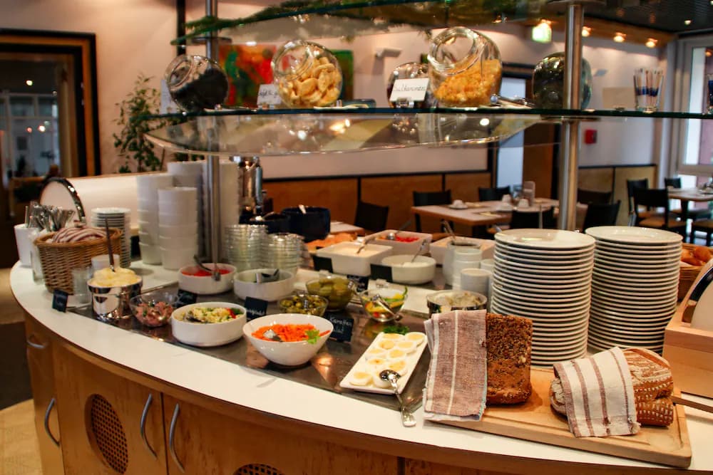 Breakfast buffet
