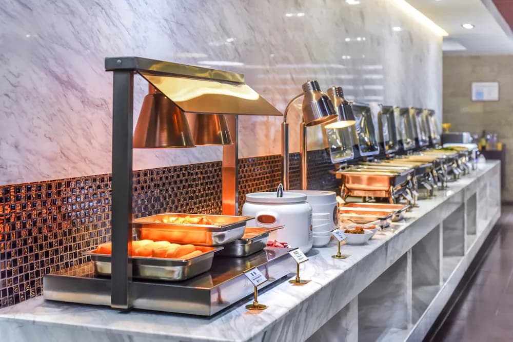 Breakfast buffet