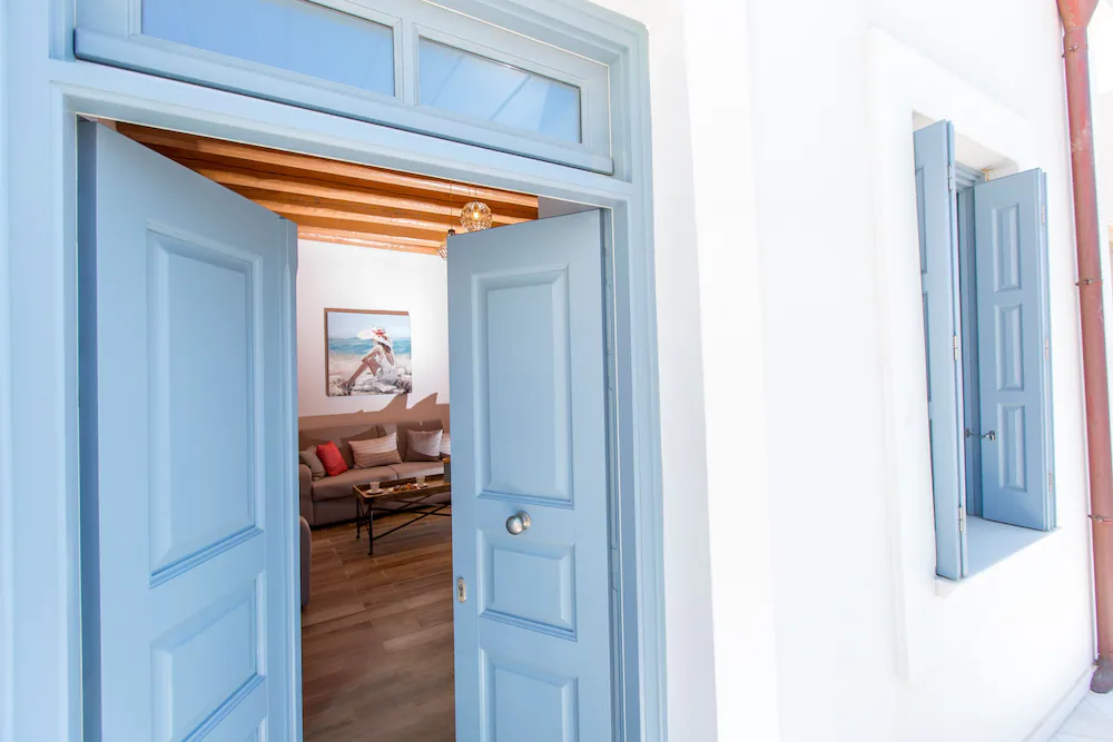 Interior entrance