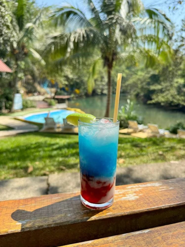 Poolside bar