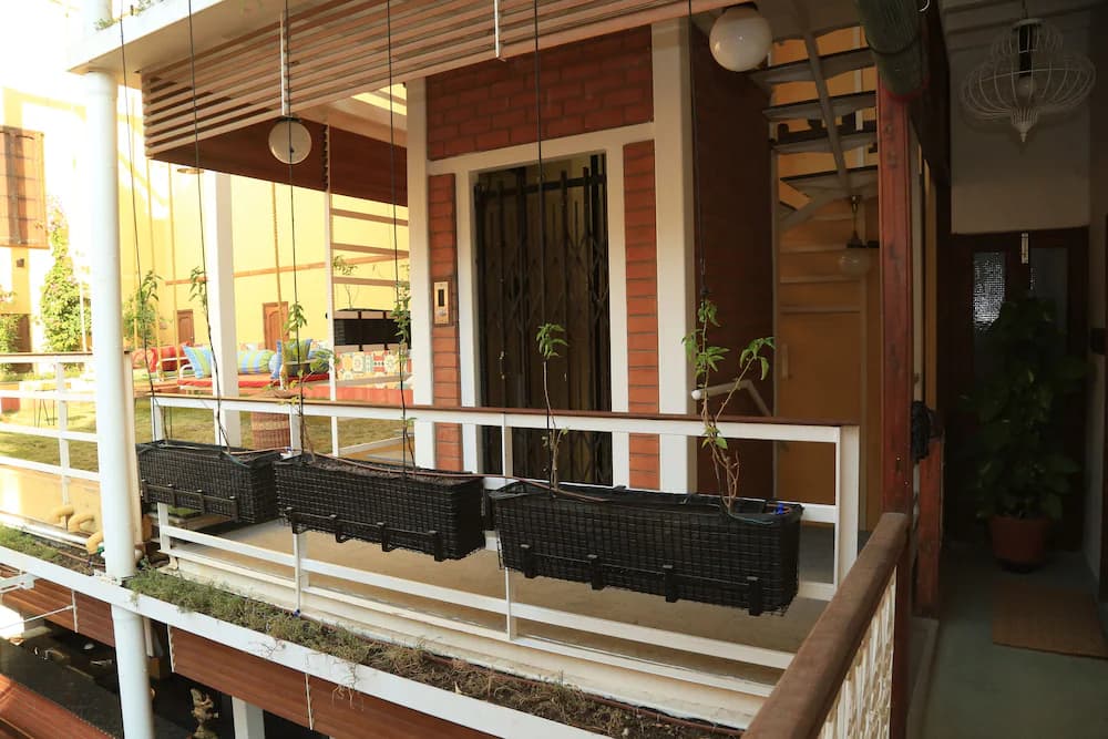 Interior entrance