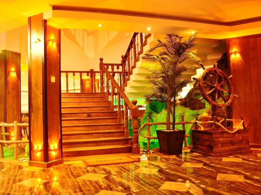 Interior entrance