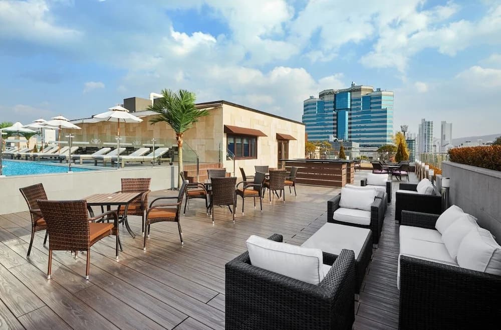 Rooftop terrace