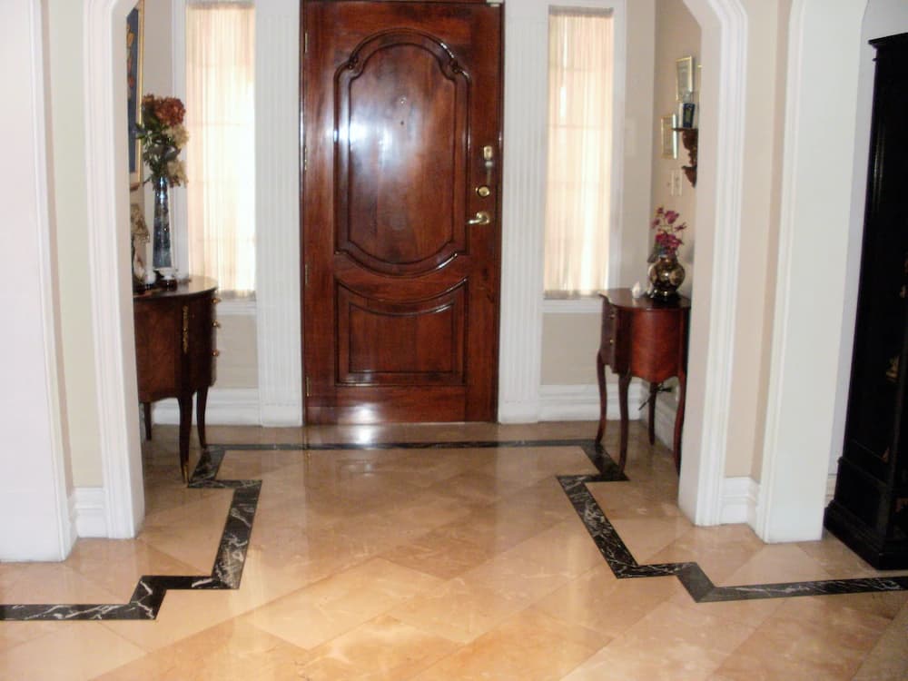 Interior entrance