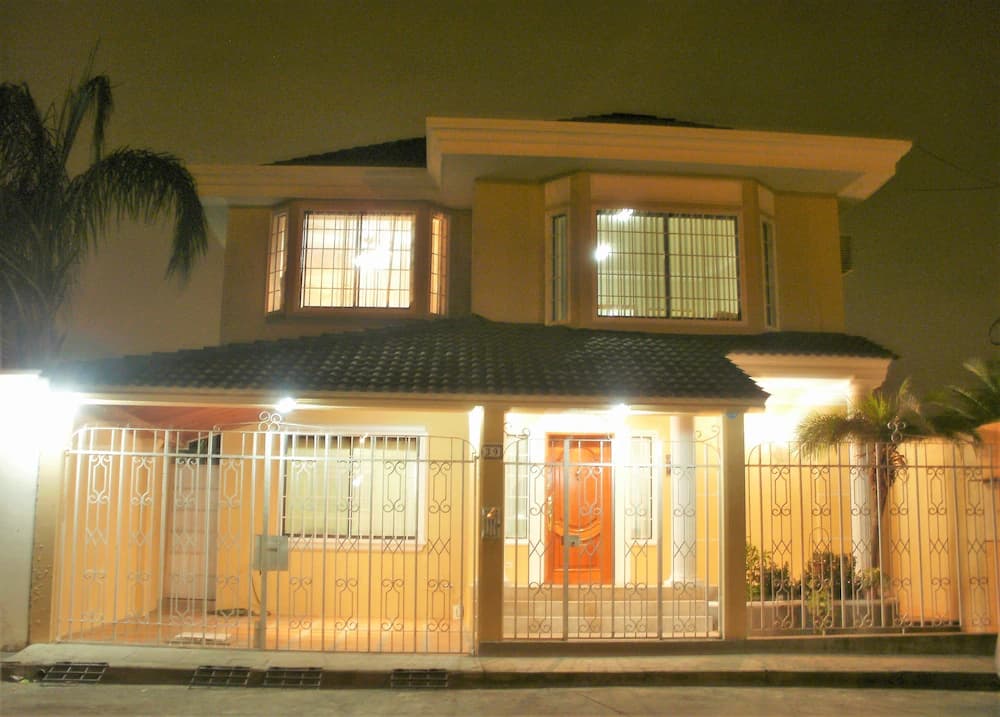 Front of property - evening/night