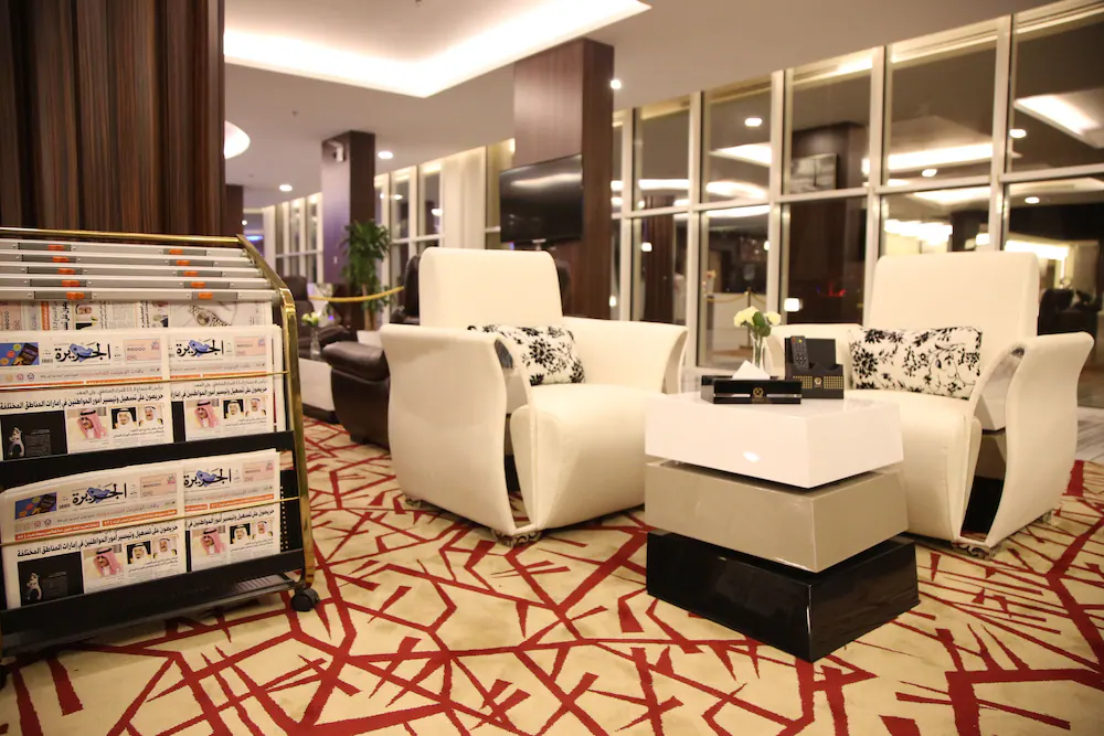 Lobby sitting area
