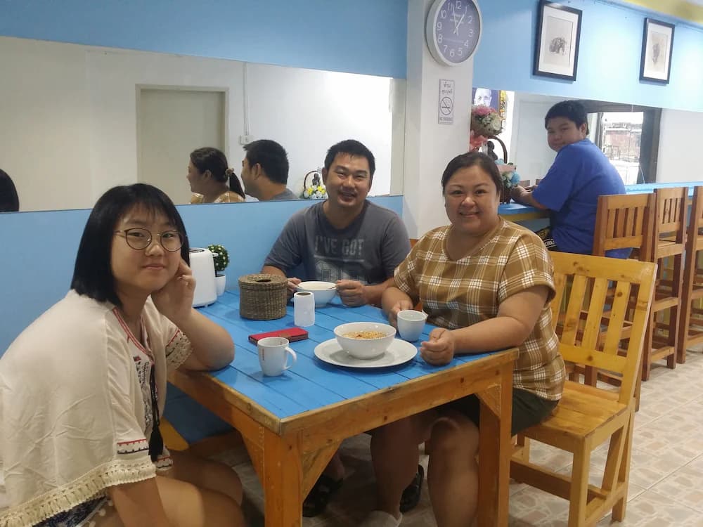 Breakfast area