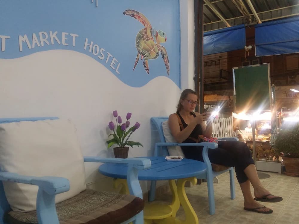 Lobby sitting area