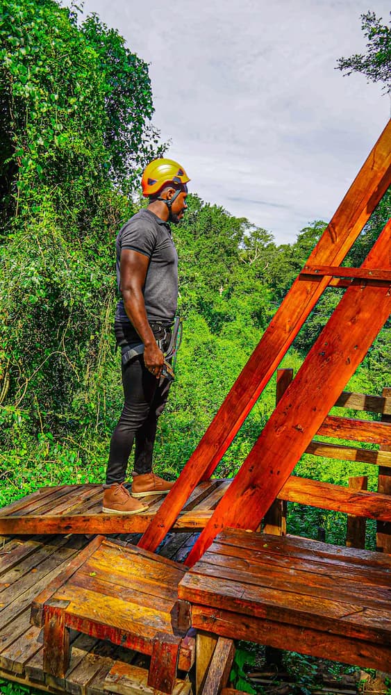 Ziplining