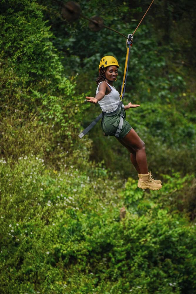 Ziplining