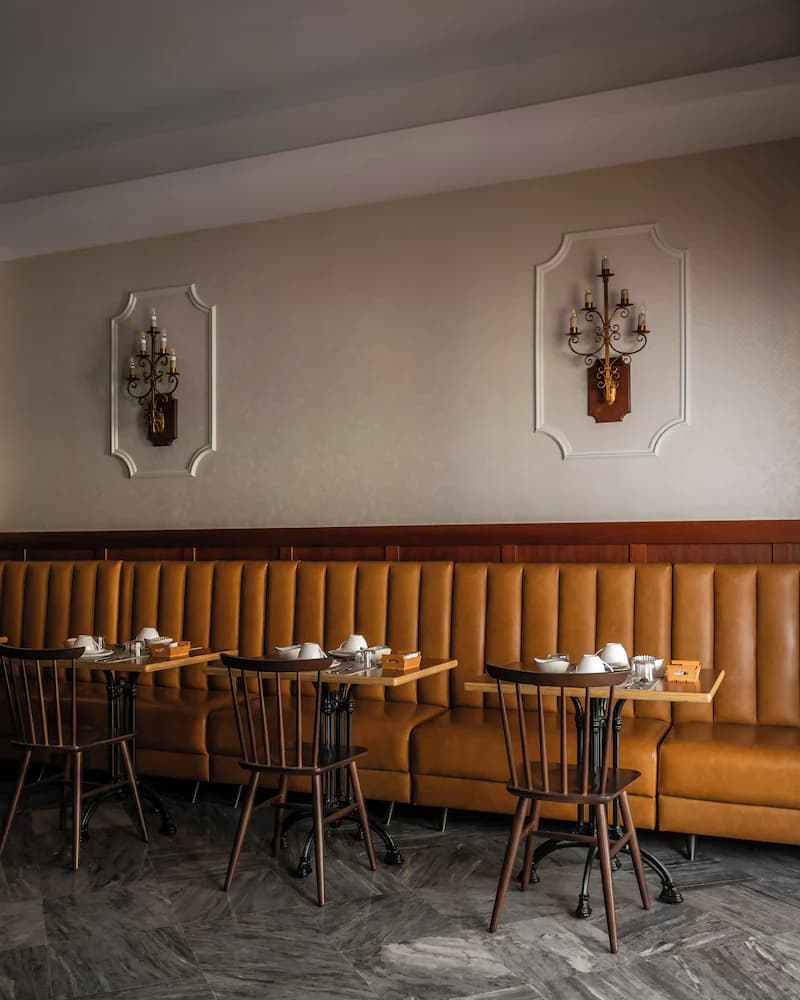 Breakfast area