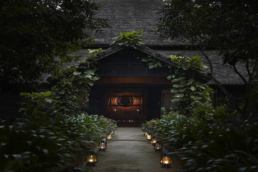 Front of property - evening/night