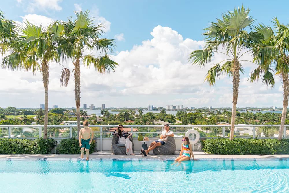 Rooftop terrace