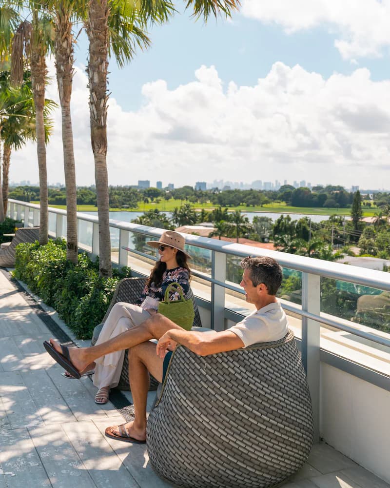 Rooftop terrace