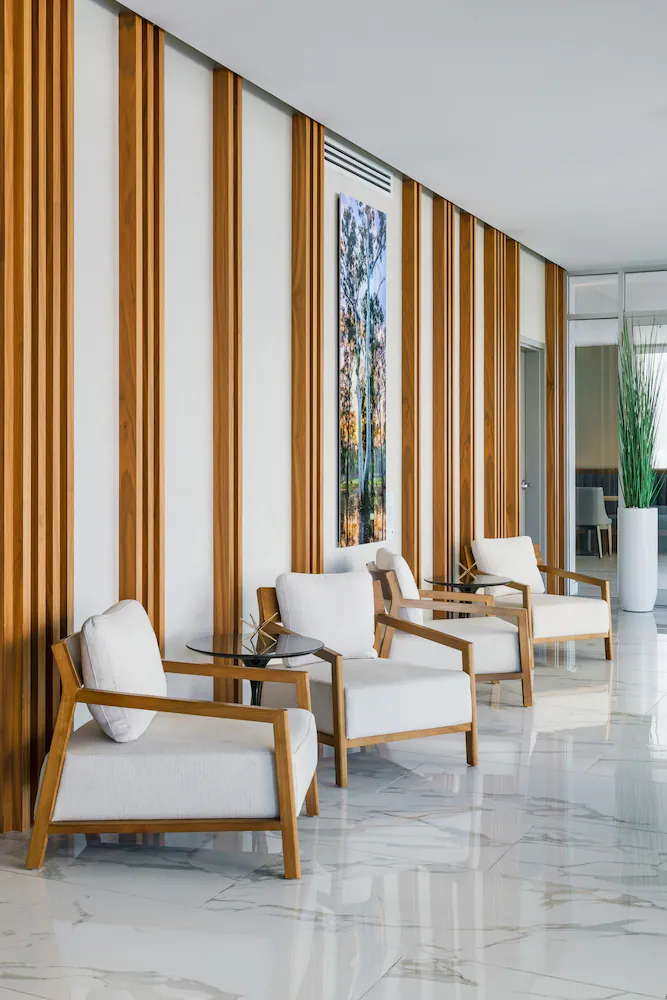 Lobby sitting area
