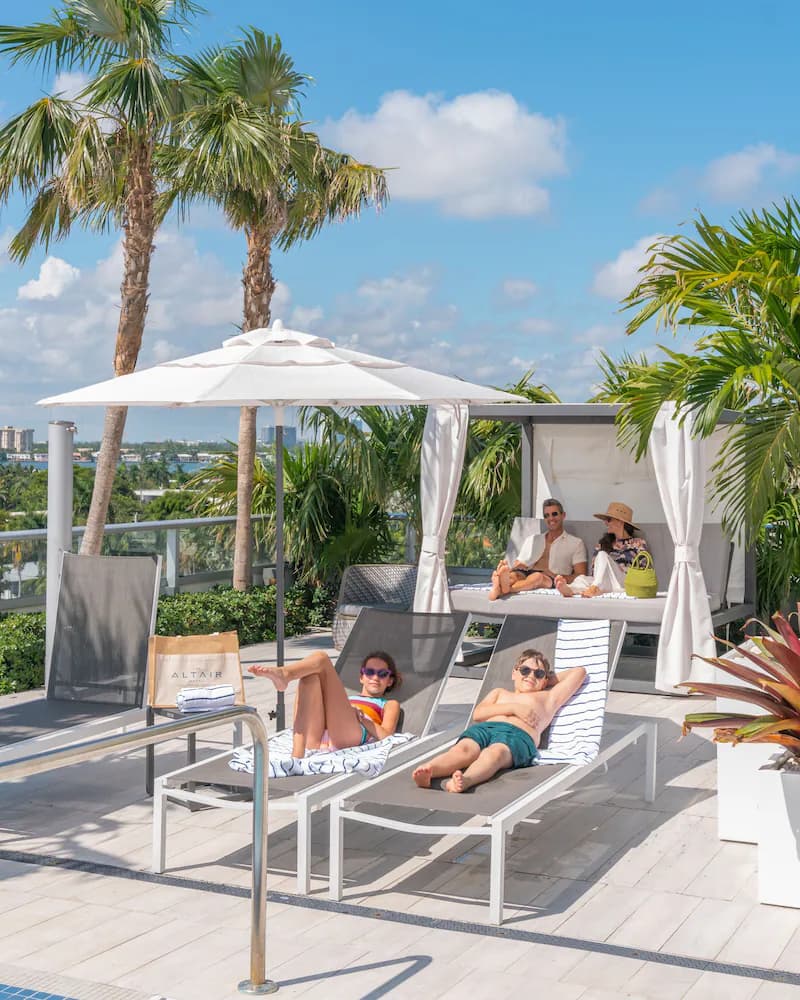 Rooftop terrace