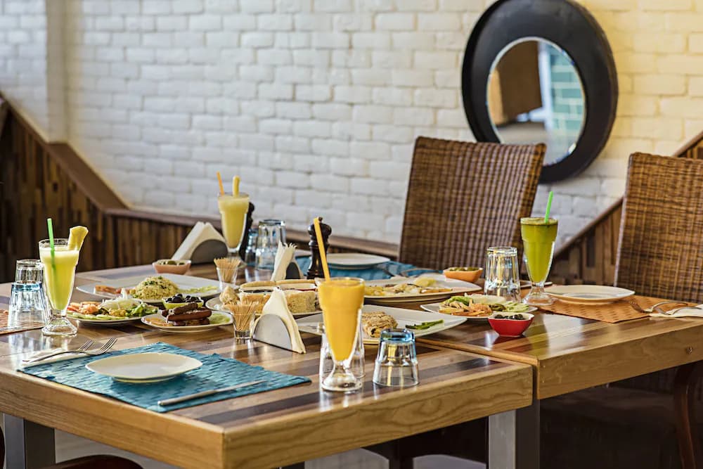 Breakfast area