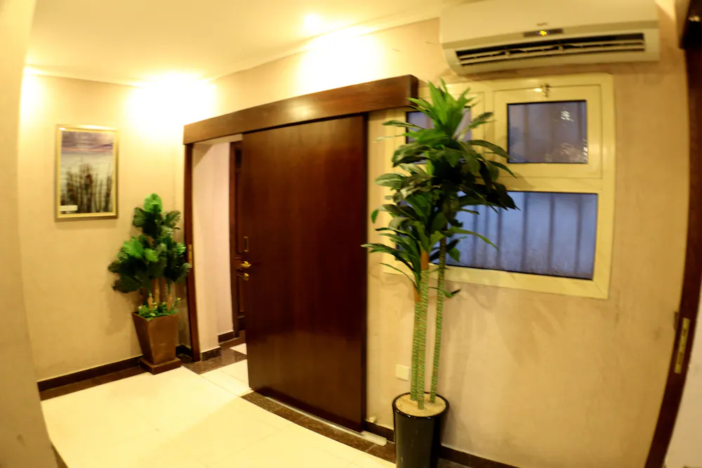 Interior entrance